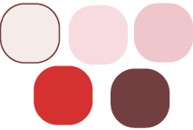 Palette de couleurs du projet