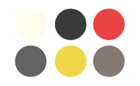 Palette de couleurs du projet